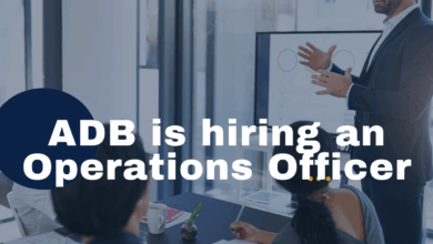 ADB is currently seeking for an Operations Officer(x1). APPLY NOW