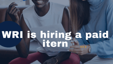WRI is hiring a paid intern (x1). APPLY NOW