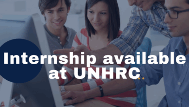 Internship currently available at UNHRC. APPLY NOW!