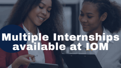 IOM is hiring multiple paid Internships. APPLY NOW!