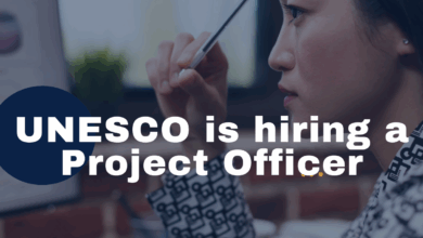 UNESCO is looking for a dynamic project officer. APPLY NOW!