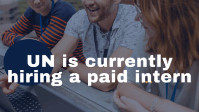 United Nations is currently hiring a paid intern. APPLY NOW!