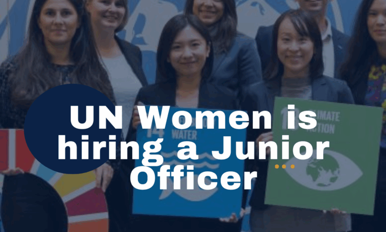 UN Women is currently seeking for a Junior Officer.